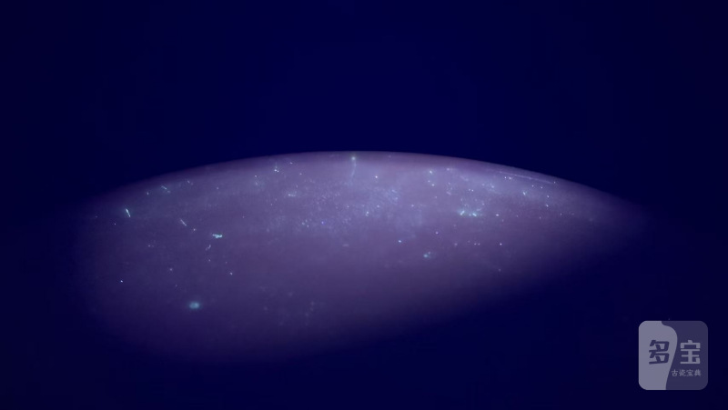 清雍正 墨地洋彩缠枝花卉纹宫碗 - 图19